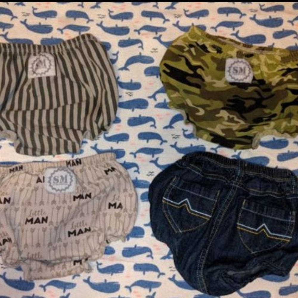 Stud muffin diaper cover s